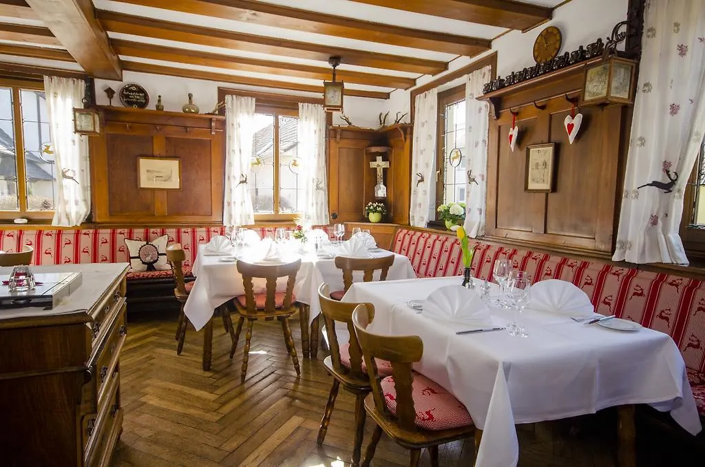 Badischer Landgasthof Hirsch Hotel Hugelsheim